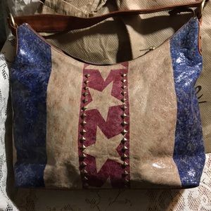 Patriot flag Isabella Fiore purse